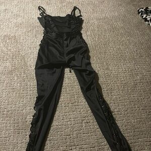 House of cb strappy jumpsuit